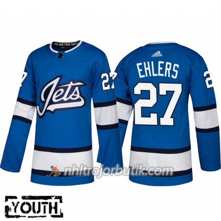 Barn Ishockey Winnipeg Jets Tröja Nikolaj Ehlers 27 Alternate Adidas 2018-19 Authentic